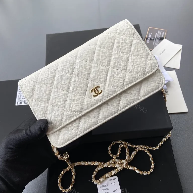 View 7 of Chic Quilted Crossbody: Gold-Chain Luxury Bag