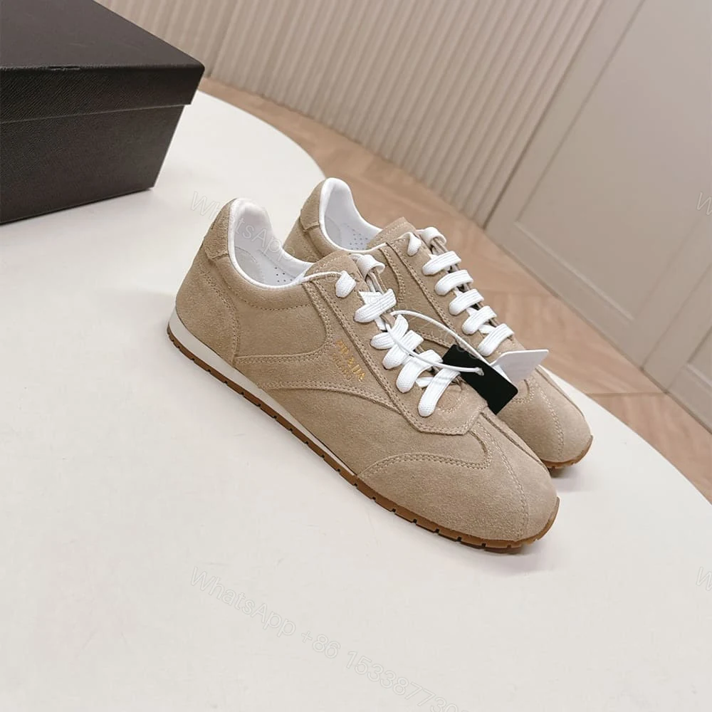 View 2 of PRADA Suede sneakers