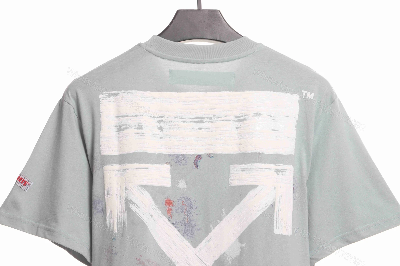 View 5 of Off-White Fireworks T-Shirt Grey