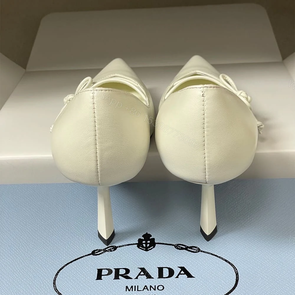 View 8 of Prada leather pumps