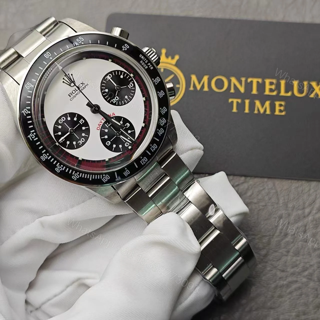 View 3 of Replica Rolex Daytona Paul Newman REF 6263 – Super Clone Rolex