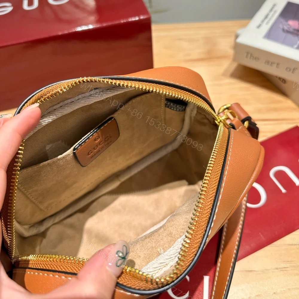 View 6 of Gucci Blondie Mini Shoulder Bag Brown 20Cm 820429 AAEDB 2718
