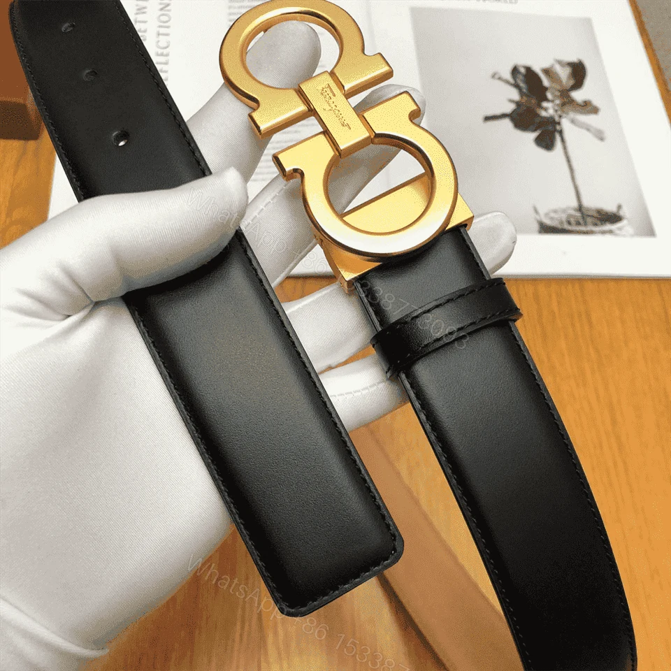View 5 of SALVATORE FERRAGAMO DOUBLE GANCIO BELT – B29