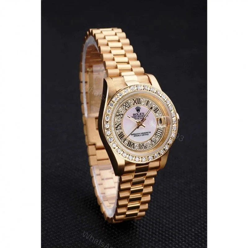 View 3 of Replica Rolex Datejust White Dial RL41 28 mm