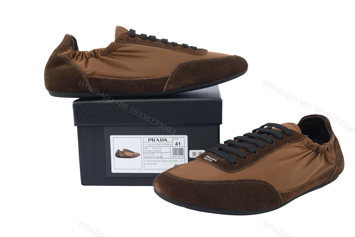 View 8 of Prada Collapse Brown
