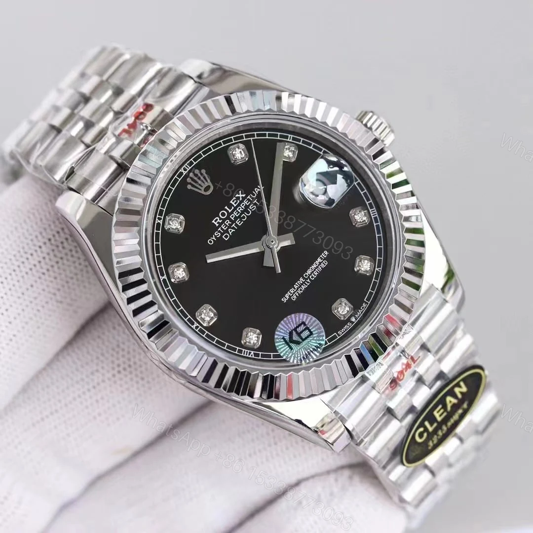 View 3 of Rolex Datejust Black Watch 41Mm