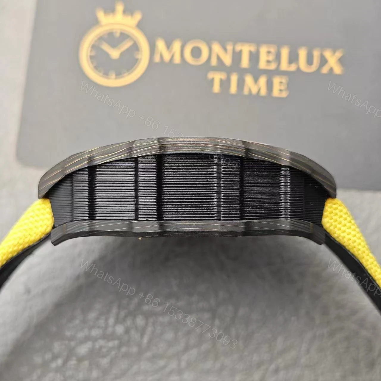 View 15 of Richard Mille Swiss Clone RM 12 01 Real Tourbillon Real Carbon