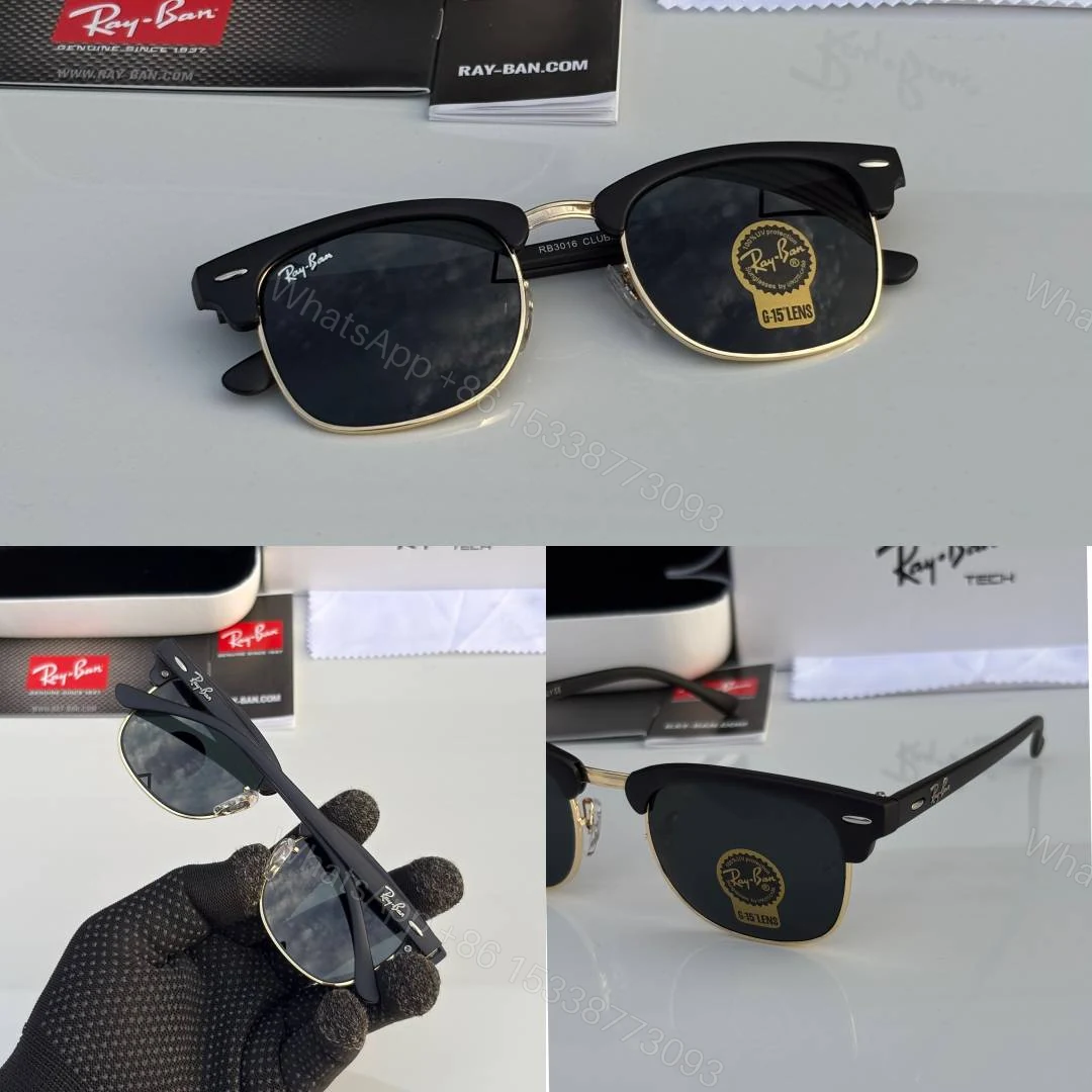 View 2 of First Copy Rayban 3016 Golden Black Glass Quality