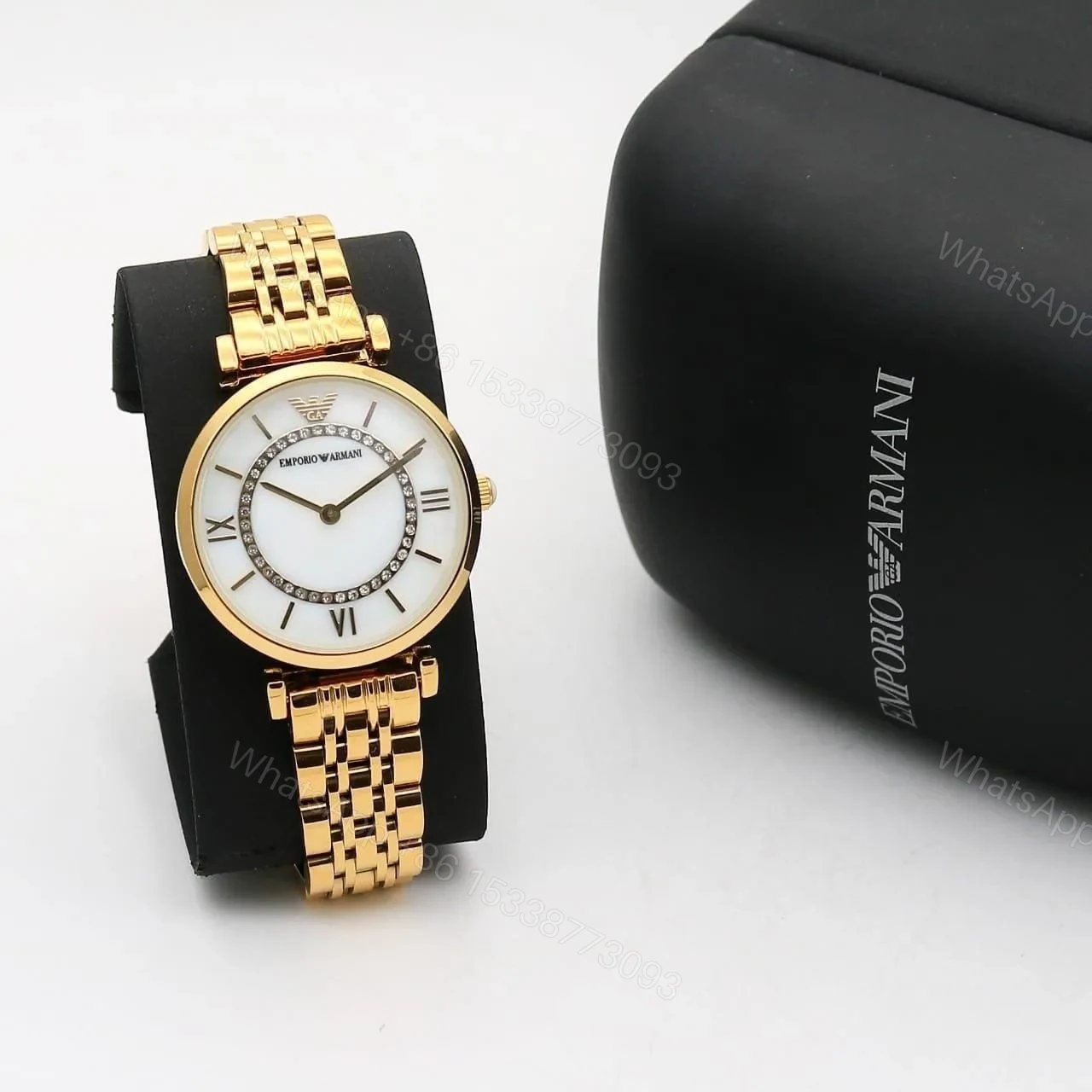 View 4 of Emporio Armani Gold Ar1907