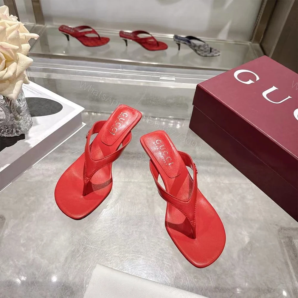 View 4 of GUCCI Women’s Vittoria thong 773802