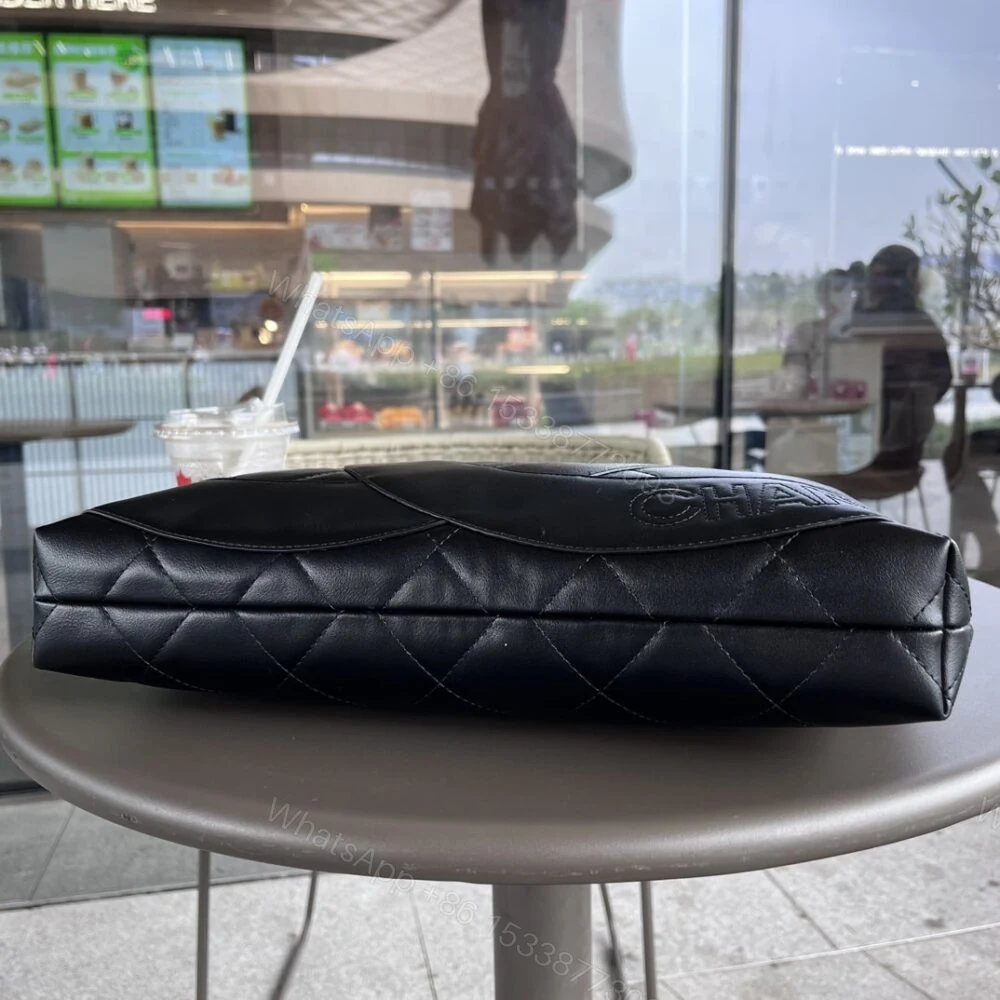 View 8 of Chanel CC Shopping Bag Black 37Cm