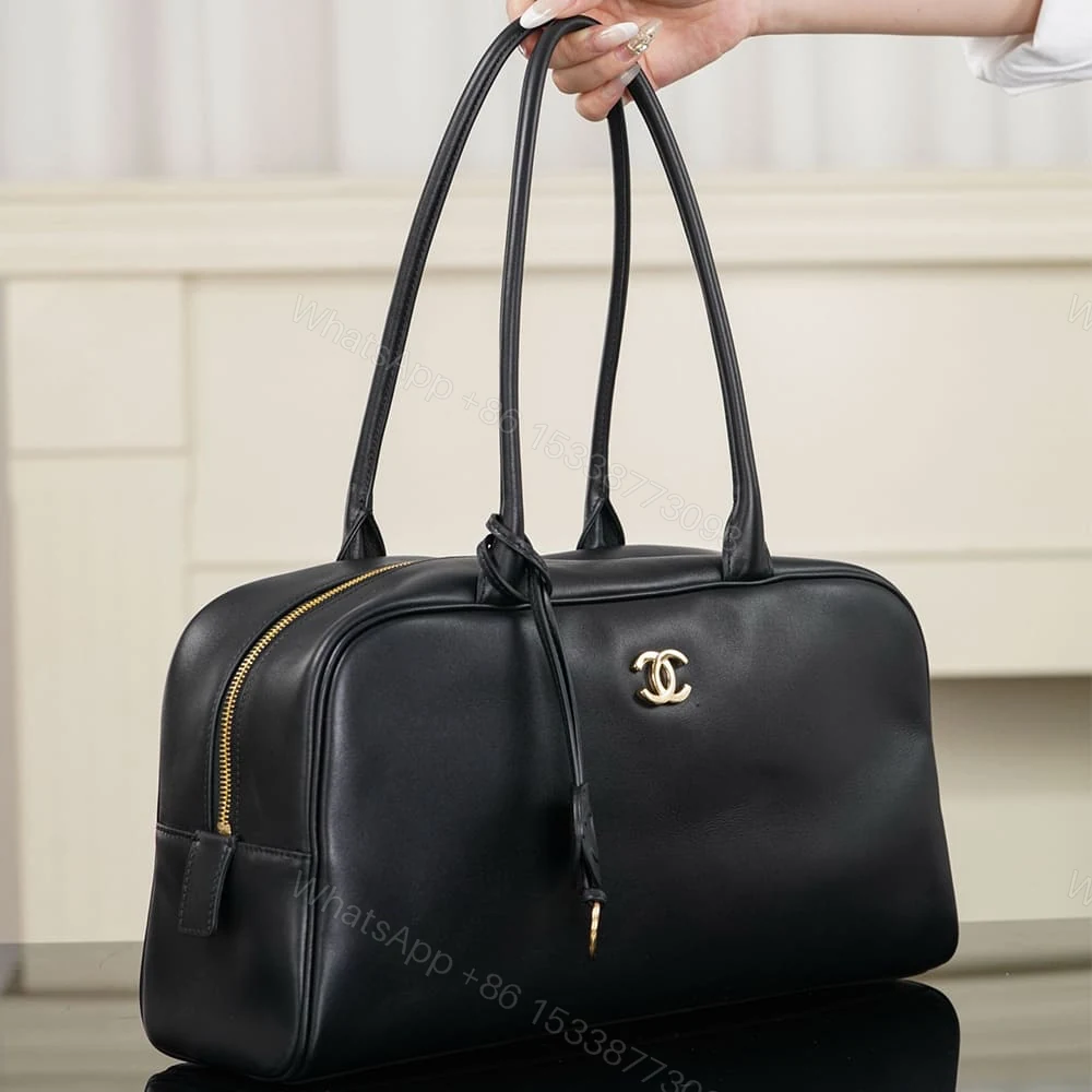 View 3 of CHANEL Large Bowling Bag(HIGH-END GRADE)