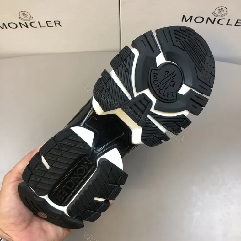 View 2 of Neon-Lite Moncler-Style High-Top Sneakers