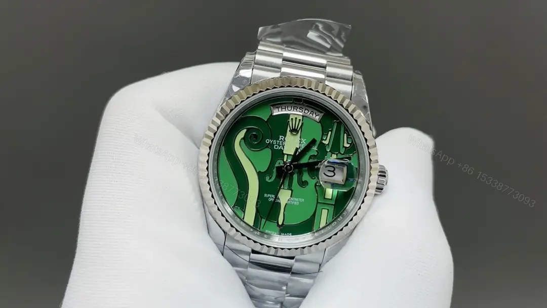 View 3 of Rolex Day-Date Vienna Philharmonic Steel Orchestra Edition 36mm RG-DD36-VIENNA-STEEL