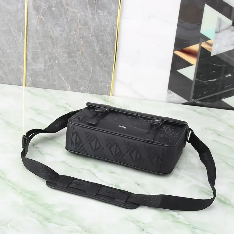 View 6 of Nylon Dior Geometry Crossbody Bag - Minimal Luxury Utility