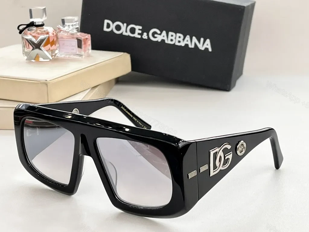 View 2 of Dolce & Gabbana Oversized Square Sunglasses - Premium Italian Acetate