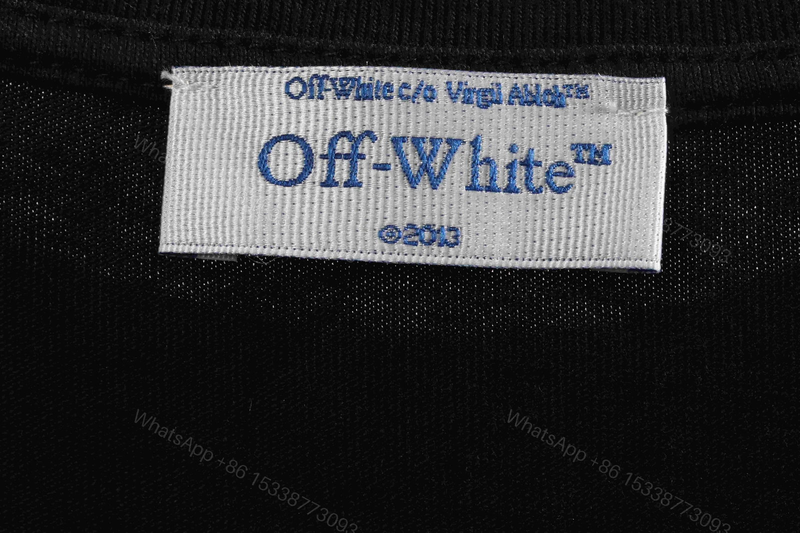 View 6 of Off-White 23 Digit Logo Black T-Shirt