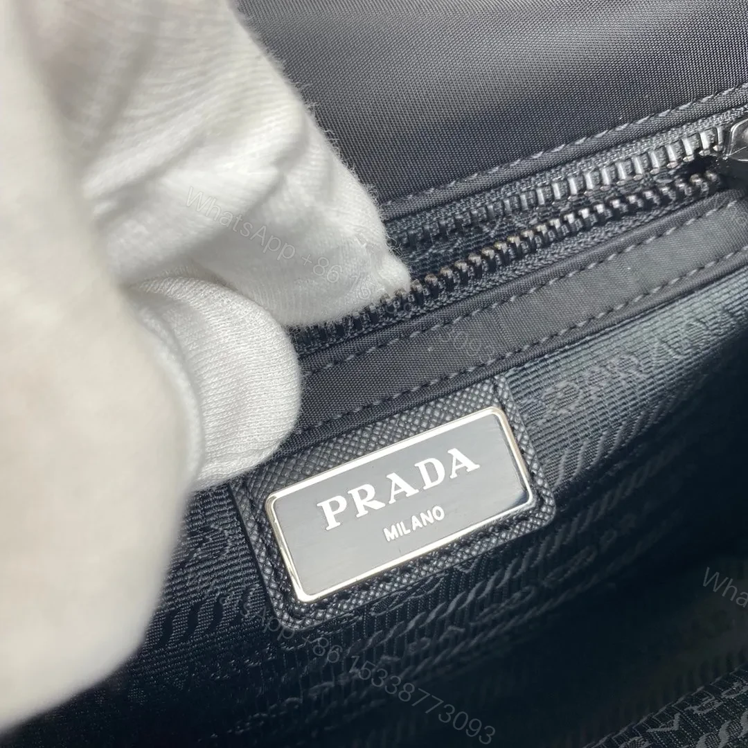 View 6 of MESSENGER BAG 22 IN BLACK RE-NYLON