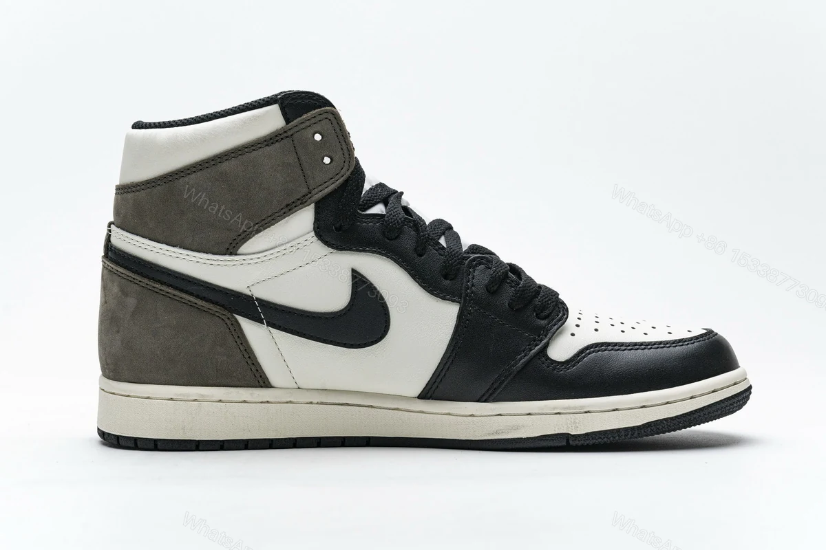 View 2 of Air Jordan 1 Retro High Dark Mocha 555088-105(Top Quality)