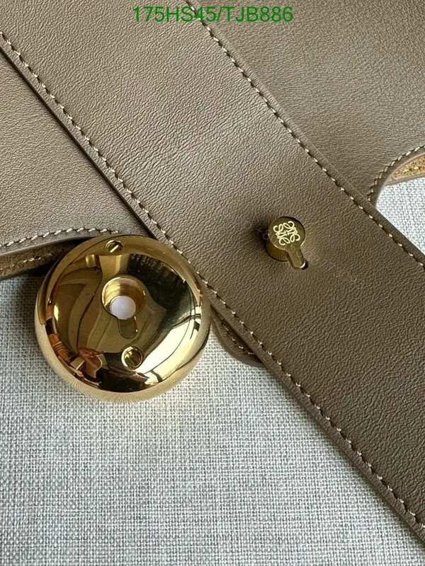 View 6 of Loewe Red Pebble Bucket Bag with Calfskin RA288