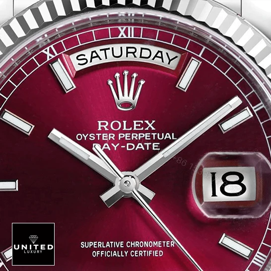 View 7 of Rolex Day-Date 36 White Gold 118239-0304 Replica