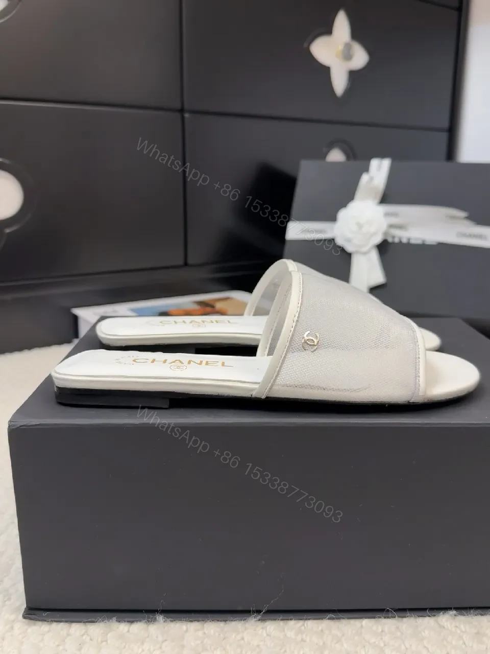 View 9 of White Luxe Slide — Minimalist Comfort, Premium Ease