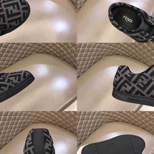 View 7 of FENDI FF MOTIF MESH SNEAKERS – FD14