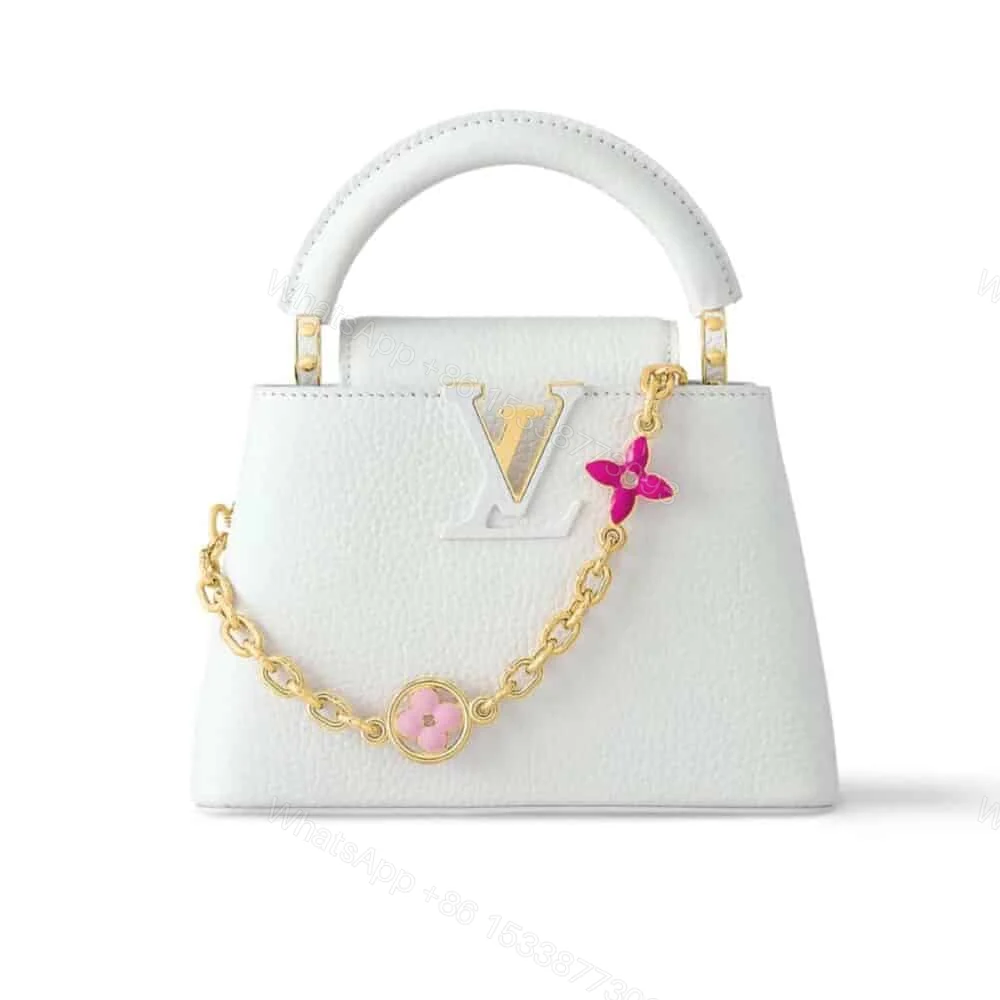Louis Vuitton Capucines Mini White 21Cm M23718 — view 1