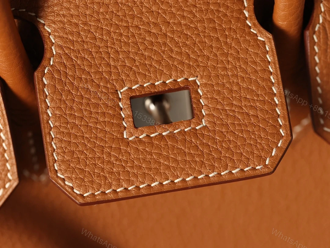 View 15 of 獨家正品級別高仿HermesBirkin25系列金棕銀扣