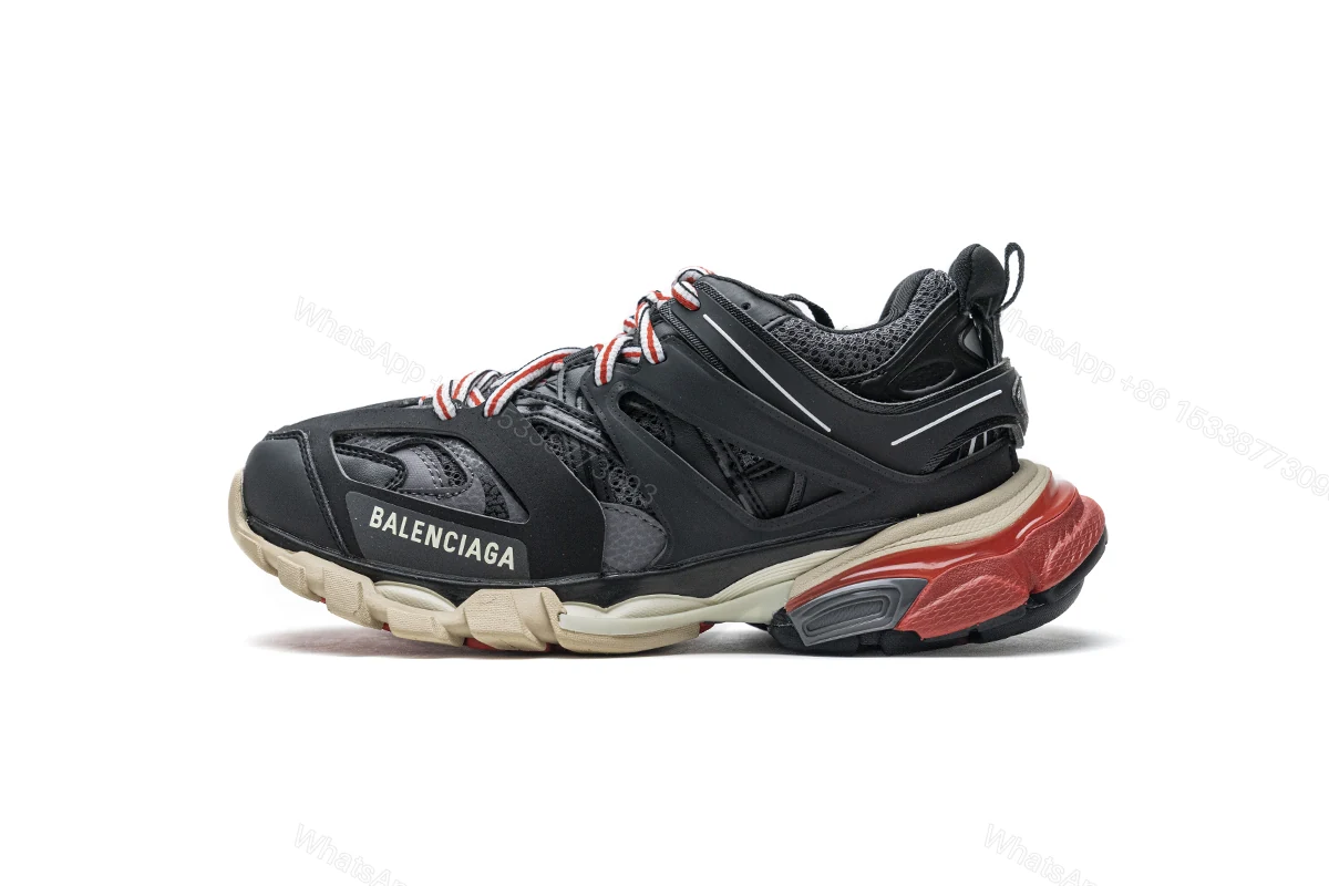 View 10 of Balenciaga Track Black Red 542436 W1GB1 1000