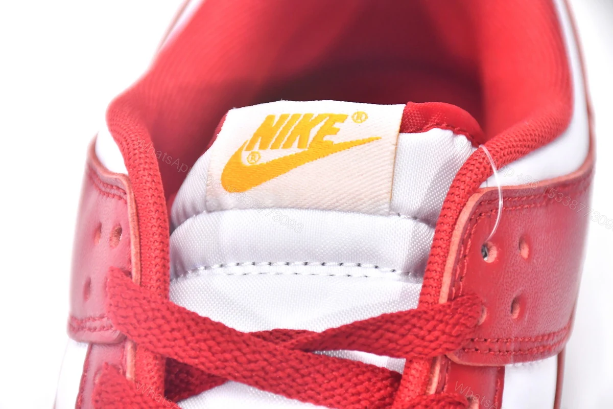 View 4 of Nike Dunk Low Gym Red DD1391-602