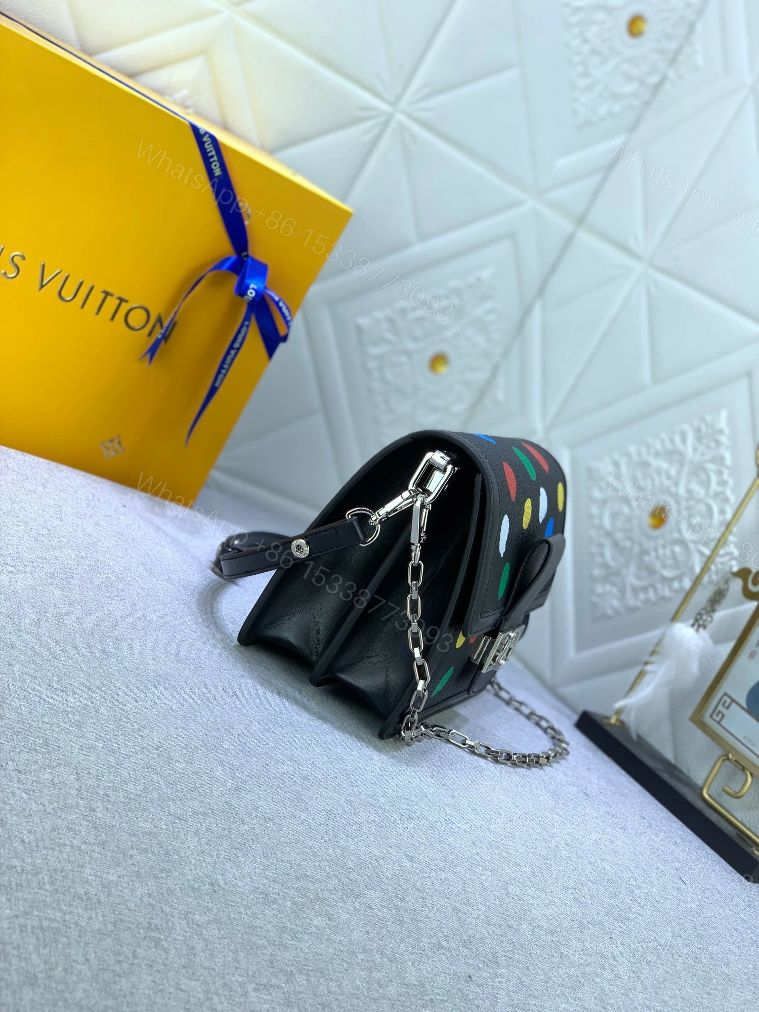 View 9 of Louis Vuitton x YK Dauphine Mini Bag ‘Black’ M21750