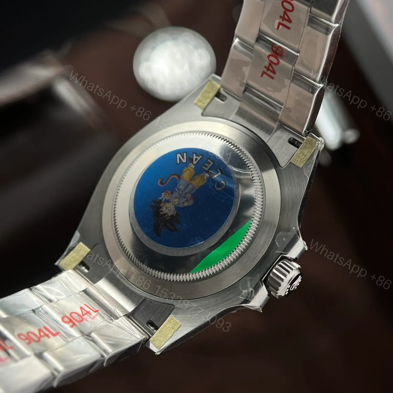 View 5 of Superclone Rolex Submariner Green Dial 116610LV “Hulk”