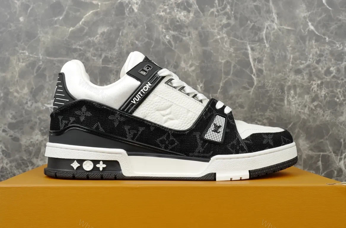 View 8 of Modern Contrast-Block Luxury Sneakers: Bold Comfort