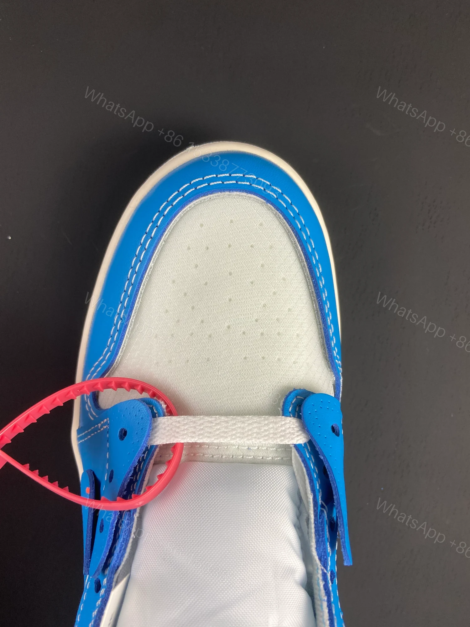 View 2 of Jordan 1 Retro High Off-White University Blue