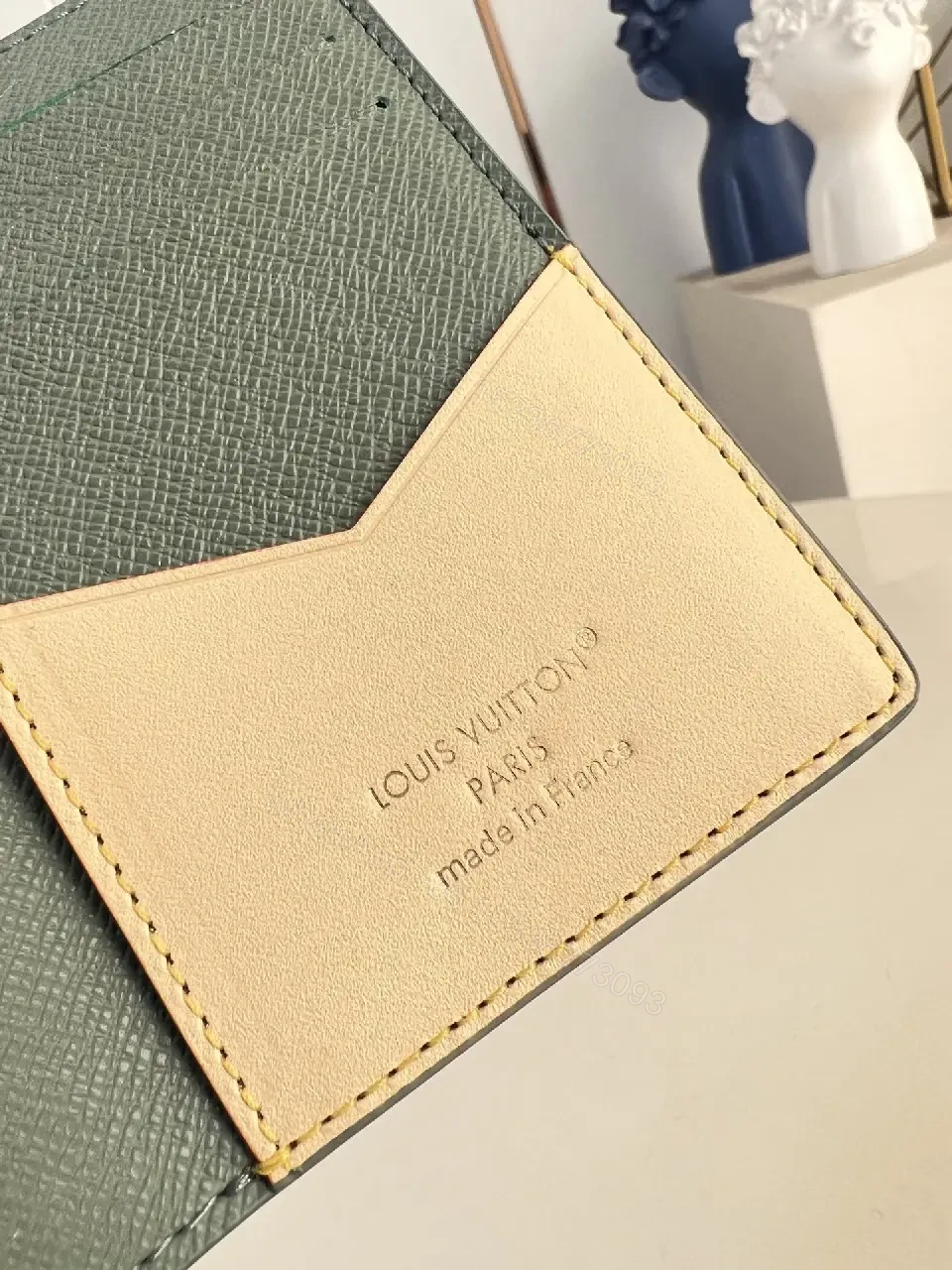 View 2 of Monogram Shine Wallet: Compact, Luxe Card Holder