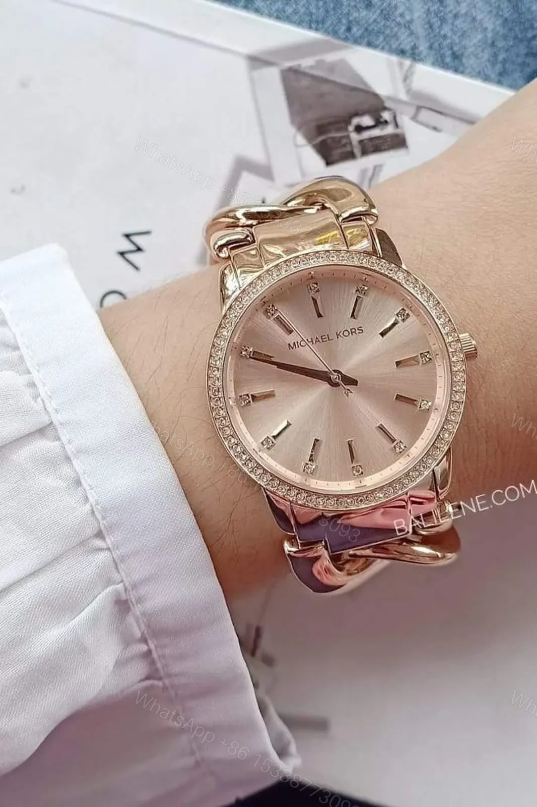 View 2 of MICHAEL KORS Ladies Bracelet Rose gold