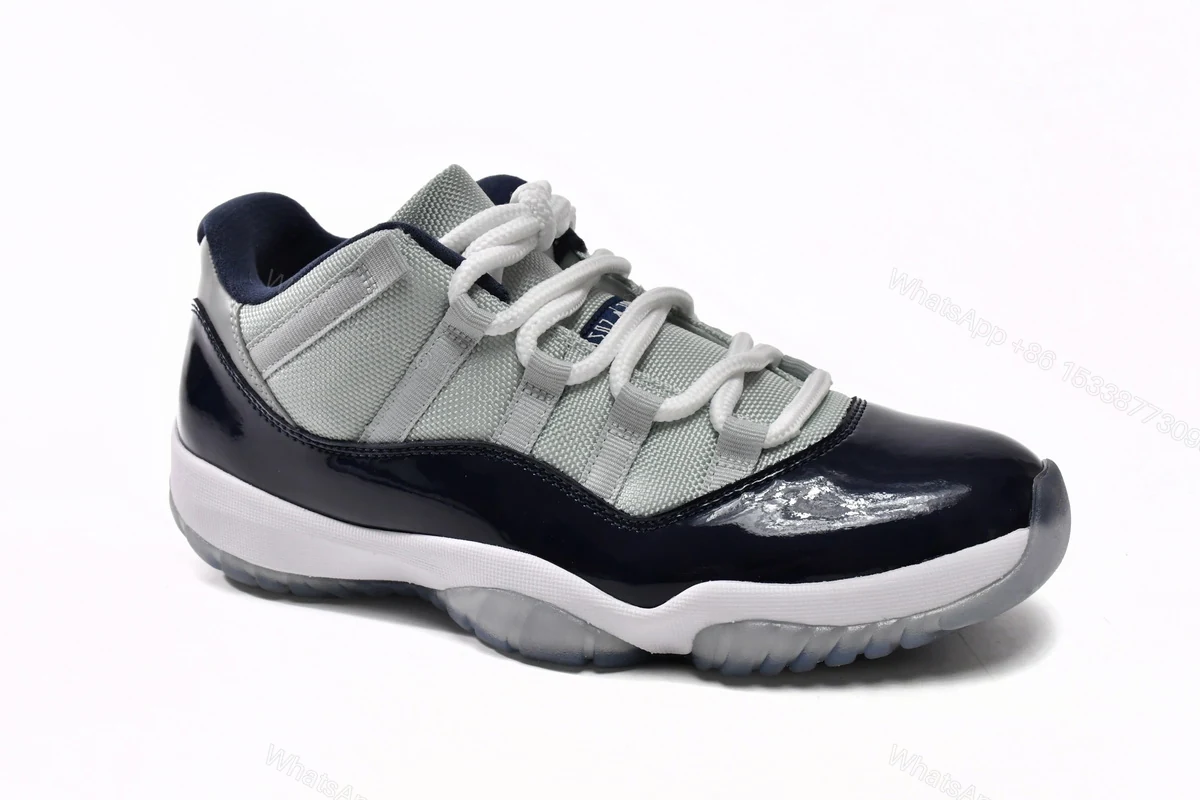 View 3 of Air Jordan 11 Retro Low Georgetown 528895-007
