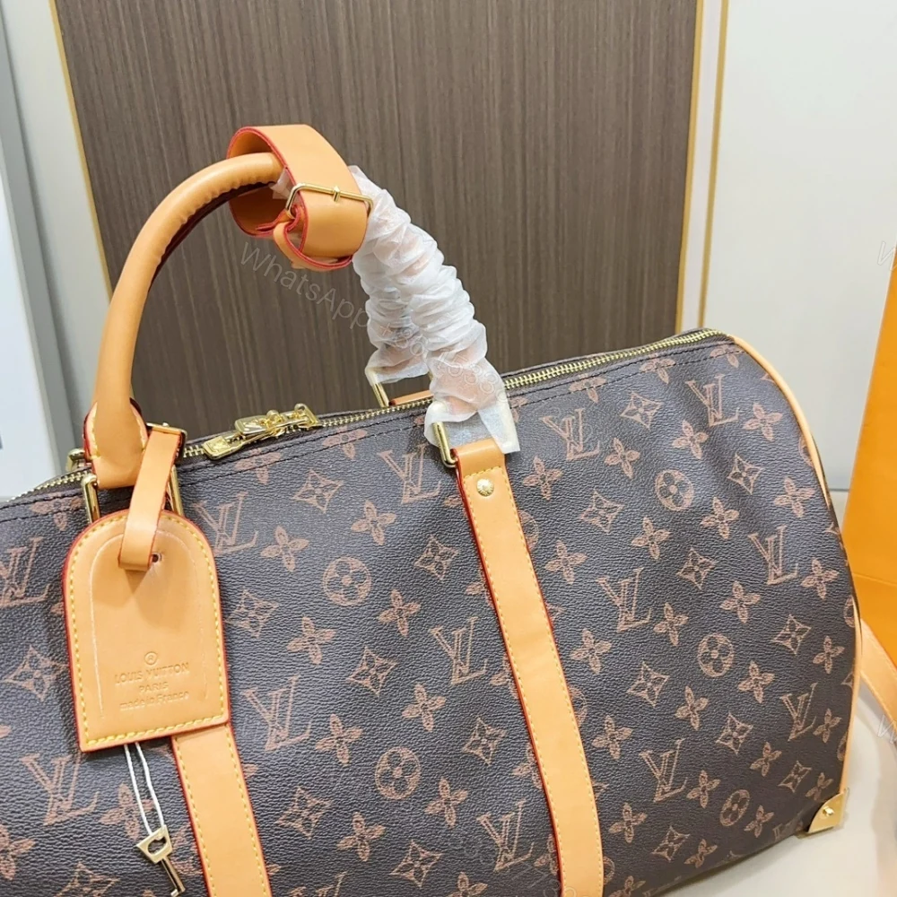 View 3 of Louis Vuitton Keepall Trunk 45 Monogram Origine Ebene 50cm M28339