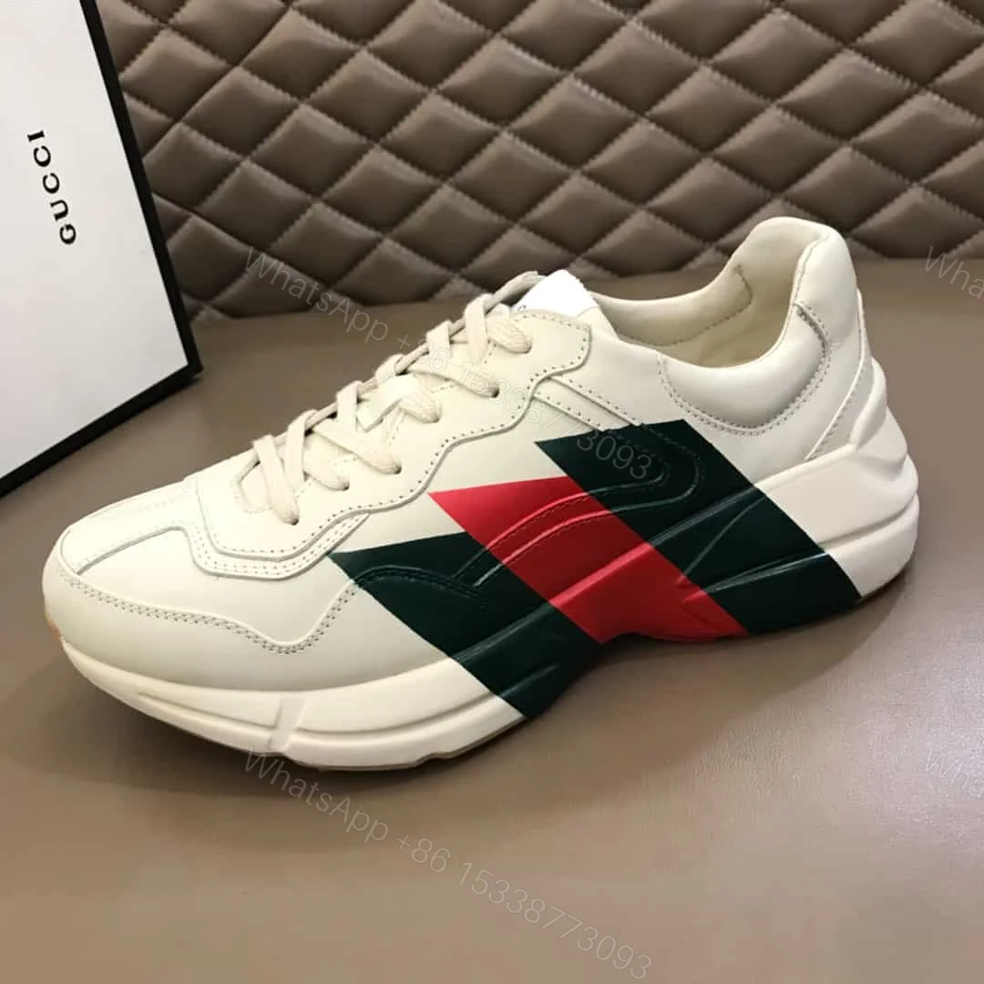 View 7 of GUCCI RHYTON WEB PRINT SNEAKER – GC58