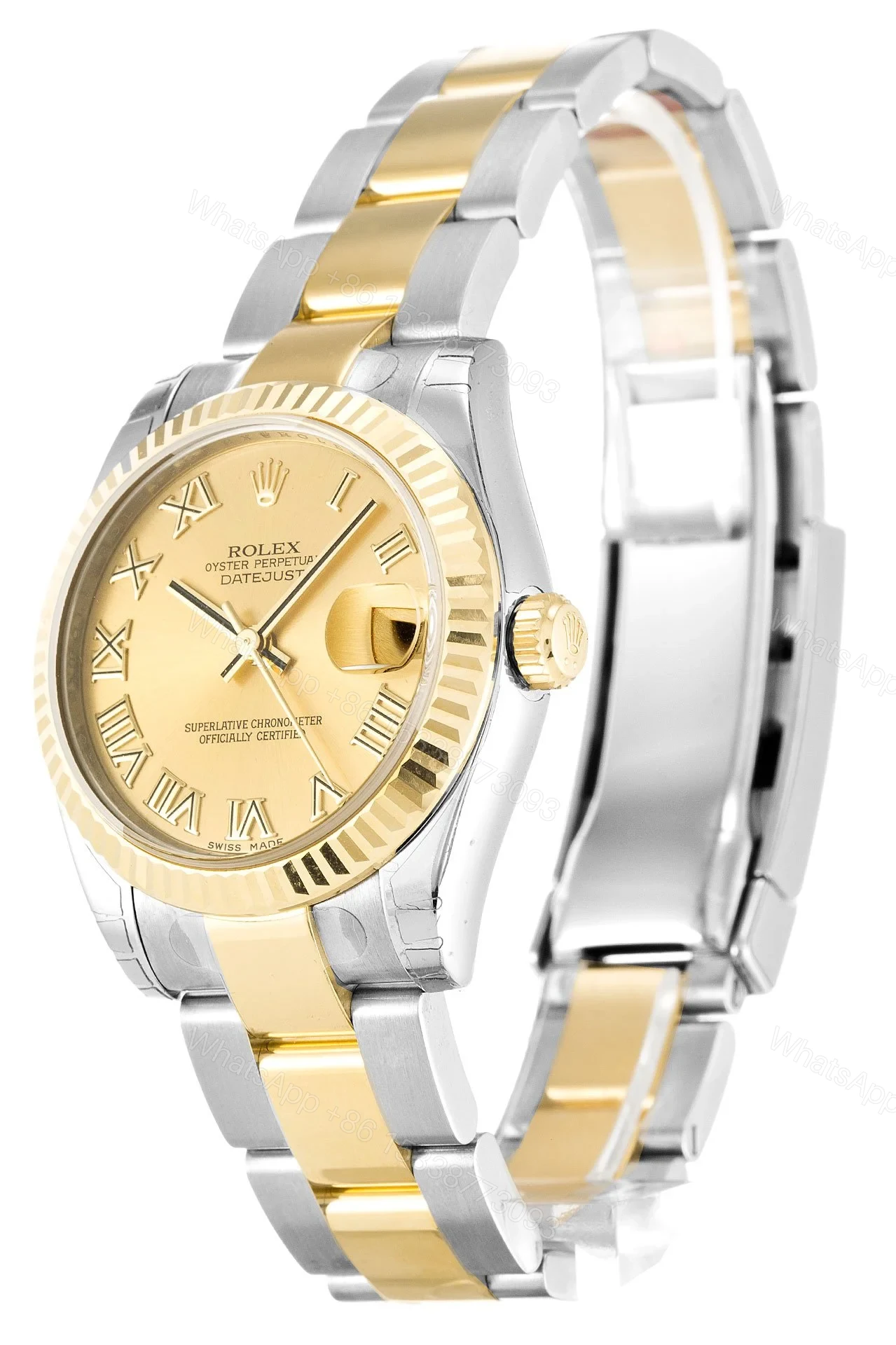 View 2 of Replica Rolex Lady-Datejust Champagne Dial 178273-2 31 mm