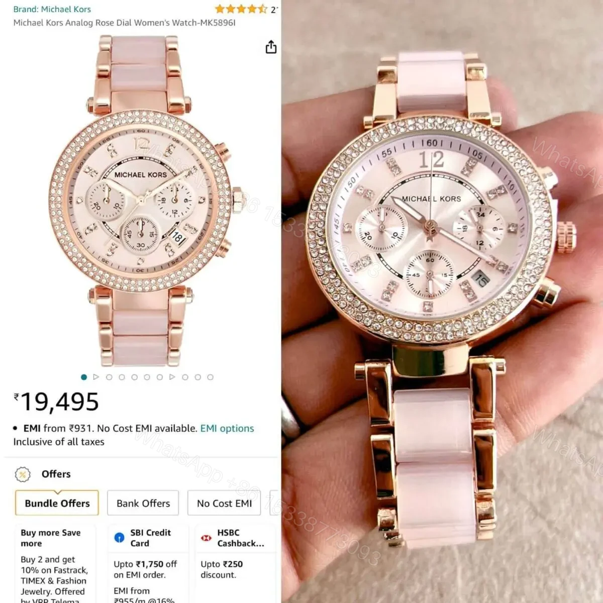 View 6 of MICHAEL KORS MK Rose Gold