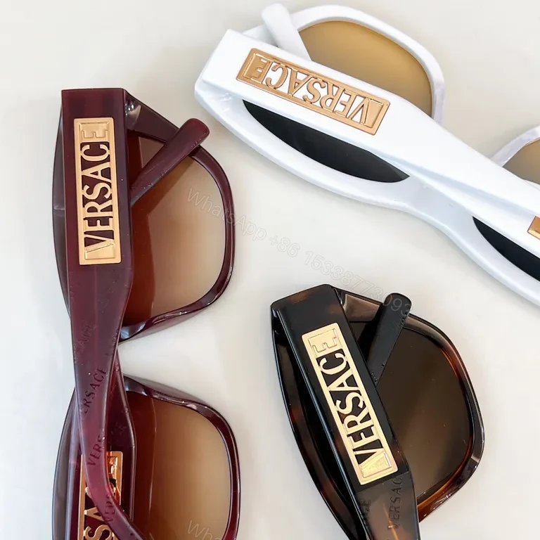 View 9 of Bold Luxe Sunglasses with Versace Detailing