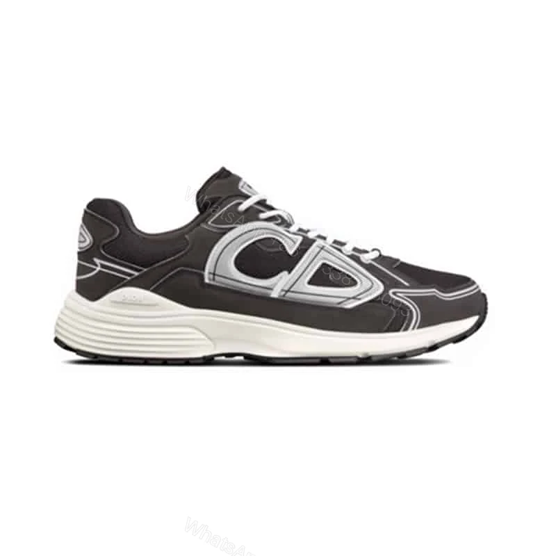DIOR B30 SNEAKERS BLACK MESH AND TECHNICAL FABRIC – CD88 — view 1