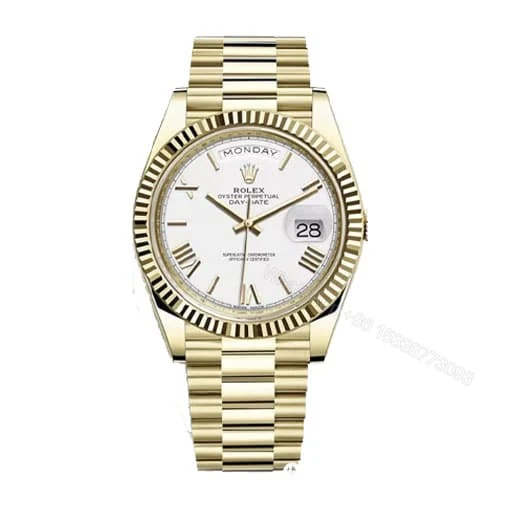 Rolex Day-Date Super Clone : Day-Date 40 228238 Yellow Gold Champagne Dial — view 1