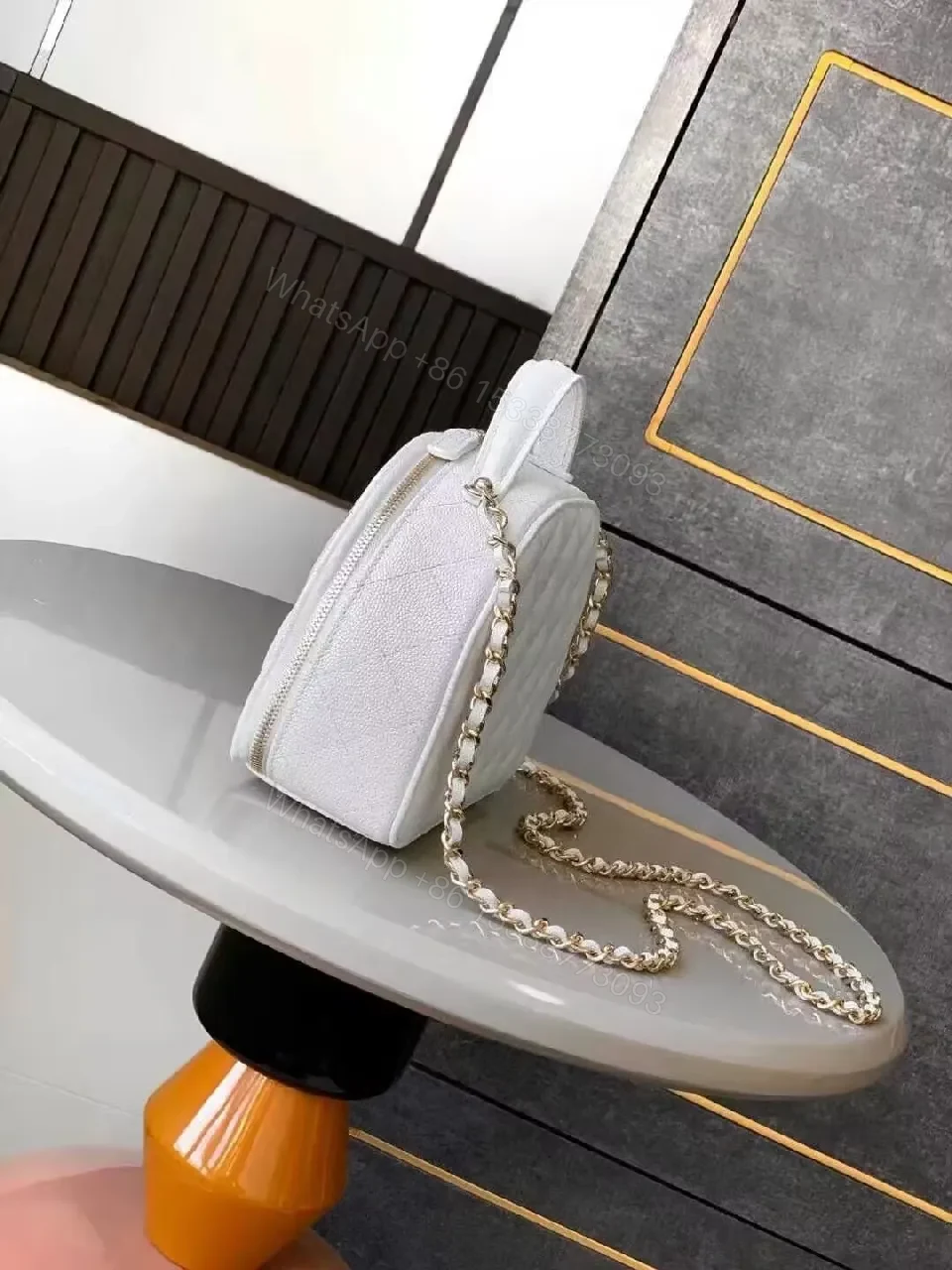 View 3 of Quilted Mini Bag: Gold-Hardware Luxury, Everyday Chic