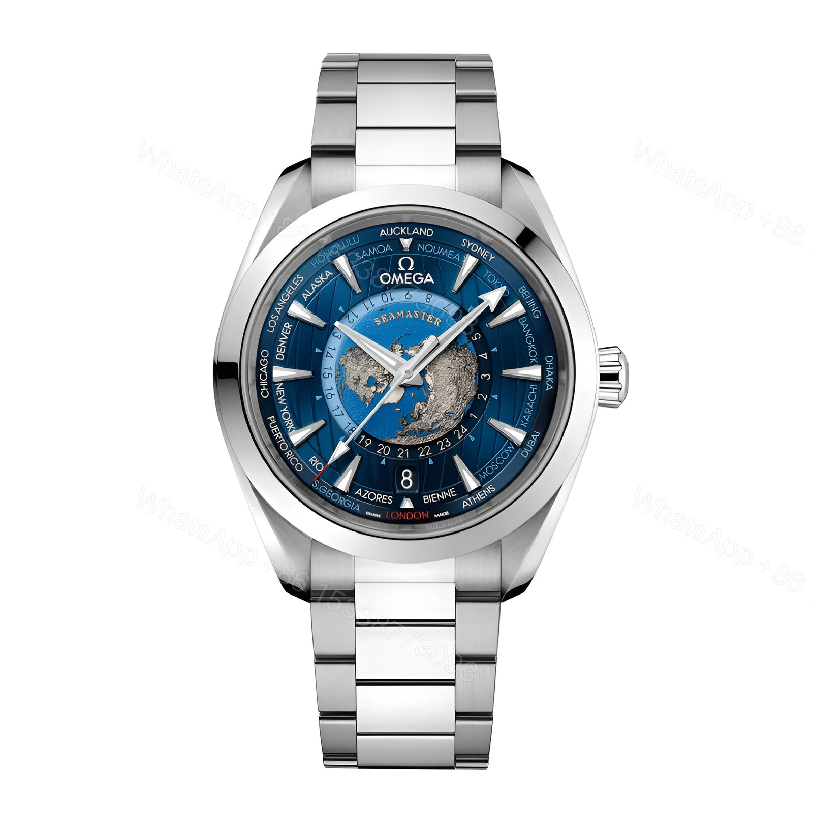 Omega Seamaster Worldtimer Replica — view 1