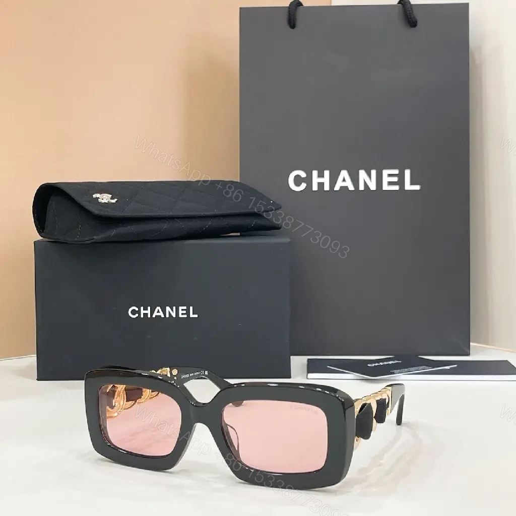 View 3 of Oversized Square Sunglasses with Black Acetate + Rose Lens, Quilted Detailing, UV400, Luxury Style