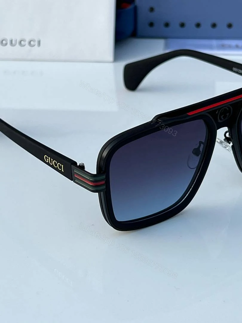 View 5 of First Copy Gucci 1295 Blue Shaded Sunglasses