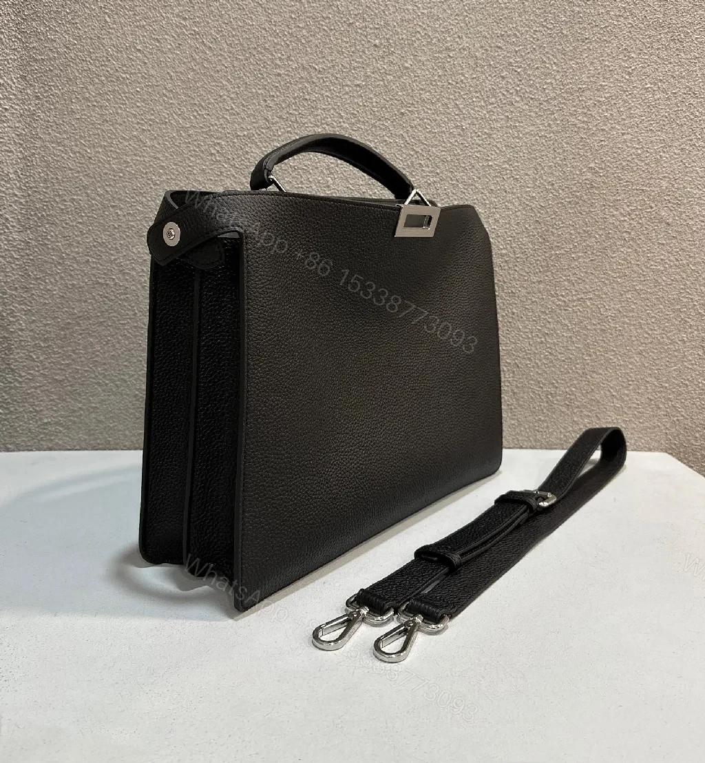 View 6 of Lux Leather Handbag + Monogram Cardholder Duo: Everyday Luxury